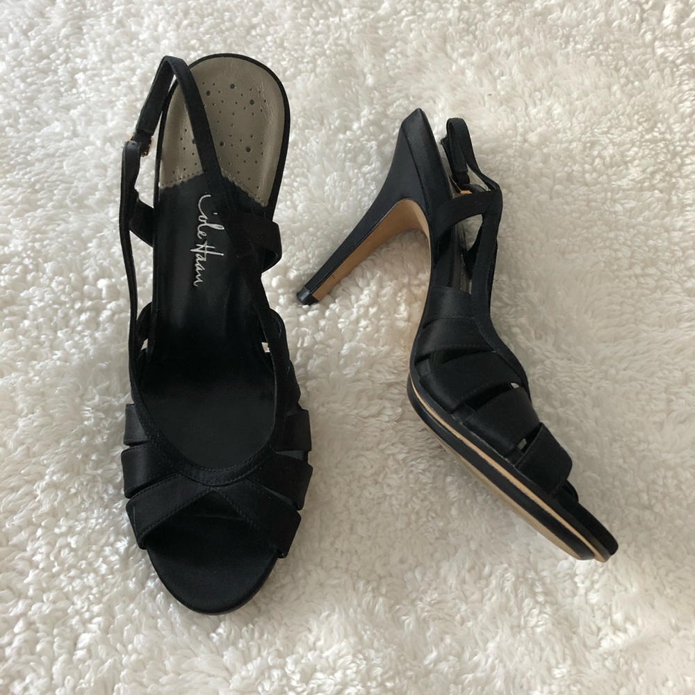 Cole Haan Nike Air 3 inch Heel Sandals 7.5B